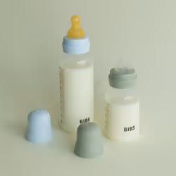 Bibs Baby BPA-Free PP Bottle Set 150ml Silicone - Baby Blue - Vue supplémentaire 4