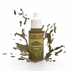 The Army Painter Warpaints: Commando Green, Kaki, Peinture acrylique, Liquide, 1 pièce(s)