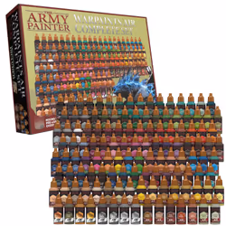 The Army Painter TAPAW8003, Noir, Bleu, Bronze, Marron, Cuivre, Or, Vert, Gris, Orange, Rose, Violet, Rouge, Argent, Blanc,.. ...