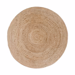 Bonami 1235312, Intérieure, Tapis, Jute, Marron, Crème, Monochromatique, Monochromatique