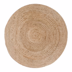 Bonami 1235314, Intérieure, Tapis, Jute, Marron, Crème, Monochromatique, Monochromatique