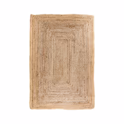 House Nordic 3981160, Intérieure, Tapis de sol, Jute, Naturel, Monochromatique, Monochromatique