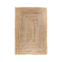 House Nordic 3981160 tapis de sol Intérieure Rectangle Jute Naturel