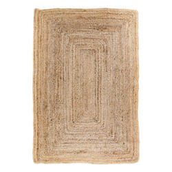 House Nordic 3981162 tapis de sol Intérieure Rectangle Jute Naturel