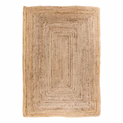 House Nordic 3981163, Intérieure, Tapis de sol, Jute, Naturel, Monochromatique, Monochromatique