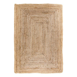 House Nordic 3981163 tapis de sol Intérieure Rectangle Jute Naturel
