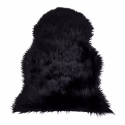 House Nordic 3981131, Coussin de chaise, Chaise, Cuir, Noir, 500 mm, 850 mm