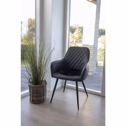 House Nordic 3981141 coussin de chaise Noir