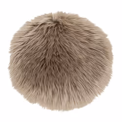 House Nordic 3981142, Coussin de chaise, Chaise, Cuir, Marron, Rond, 350 mm