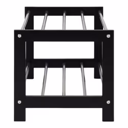 House Nordic Padova Ouvert Noir, Acier inoxydable