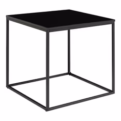 House Nordic Vita, Table basse, Forme carrée, Noir