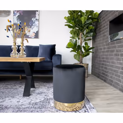 House Nordic 1504024 pouf Pouffe/ottomane Cylindre