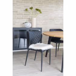 House Nordic 3981152 coussin de chaise Ivoire