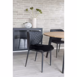 House Nordic 3981153 coussin de chaise Noir