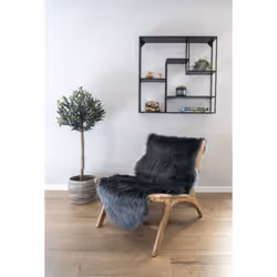 House Nordic 3981213 plaid 60 x 180 cm Polyester Gris