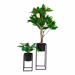 House Nordic Marla Noir Acier 2 pièce(s)