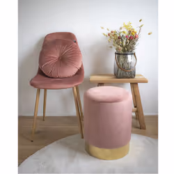 House Nordic 1504020 pouf Pouffe/ottomane Cylindre