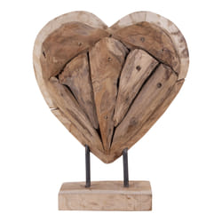 House Nordic Almada statue et figurine décorative Marron Teck