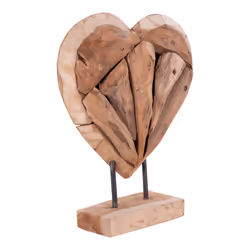 House Nordic Almada statue et figurine décorative Marron Teck