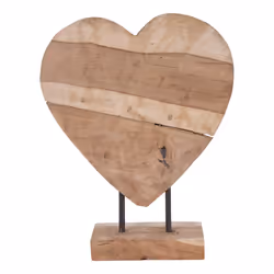 House Nordic Almada statue et figurine décorative Marron Teck