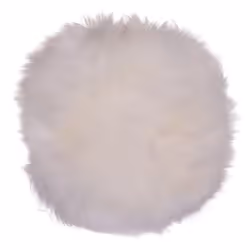 House Nordic 3981011, Coussin de chaise, Chaise, Ivoire, Rond, 350 mm, 350 mm