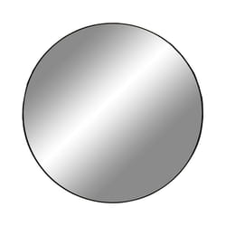 House Nordic Jersey miroir mural Rond Noir