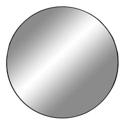 House Nordic Jersey miroir mural Rond Noir