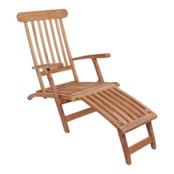 Chaise Longue en Teck House Nordic