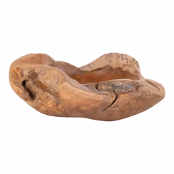 House Nordic 4501010 bol Coupe de fruits Rond Teck Bois