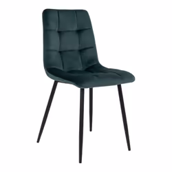 House Nordic Middelfart, Siège rembourré, Velours, Vert, Dossier rembourré, Velours, Vert