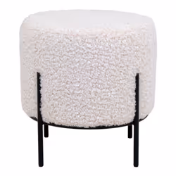 House Nordic Alford, Rond, Blanc, Polyester, Acier, 355 mm, 355 mm