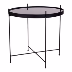 House Nordic Venezia Table basse Forme arrondie 4 pieds