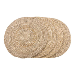 House Nordic 3984001 set de table Rond Naturel 4 pièce(s)