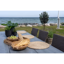 House Nordic 3984001 set de table Rond Naturel 4 pièce(s) - Vue supplémentaire 5