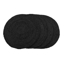 House Nordic 3984002 set de table Rond Gris foncé 4 pièce(s)
