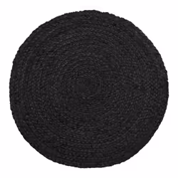House Nordic 3984002 set de table Rond Gris foncé 4 pièce(s)