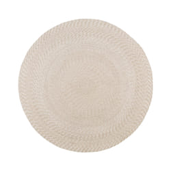 House Nordic 3981300 tapis de sol Intérieure, Extérieure Rond Polyéthylène téréphthalate (PET) Sable