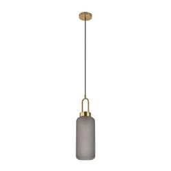 House Nordic - Luton lampe pendentif Ø13cm enfumé verre.