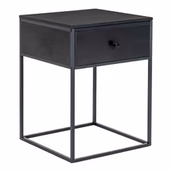 House Nordic 2101610 Table à café, latérale et de salon Table basse Forme carrée 4 pieds