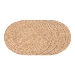 House Nordic 3984003 set de table Ovale Naturel 4 pièce(s)