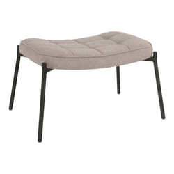 House Nordic 1501139 tabouret Bois de pin, Polyester, Acier Couleur de la pierre