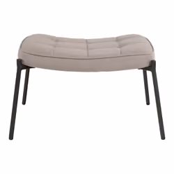 House Nordic 1501139 tabouret Bois de pin, Polyester, Acier Couleur de la pierre