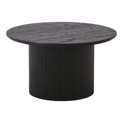 Table basse marron foncé Ø 80 x 45 cm