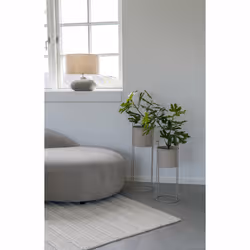 House Nordic 9201005 jardinière Sable Acier 2 pièce(s)