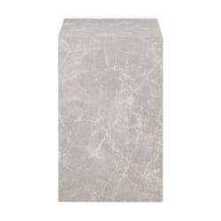 Table d'appoint effet marbre - Beige - PRAGUE