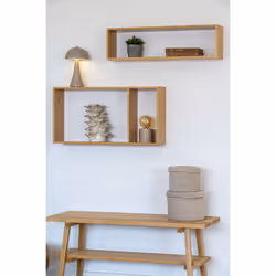 House Nordic 4292244 étagères Mural Bambou Naturel