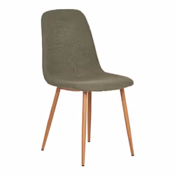 House Nordic Stockholm, Siège rembourré, Polyester, Vert, Dossier rembourré, Polyester, Vert