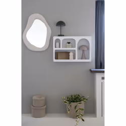 House Nordic Bryne Mural Panneaux MDF Blanc