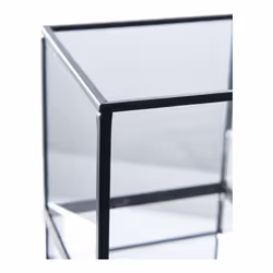 House Nordic Hurricane bougeoir Verre, Métal Noir - Vue supplémentaire 4