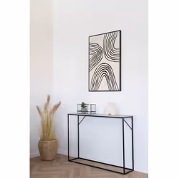 House Nordic Hurricane bougeoir Verre, Métal Noir - Vue supplémentaire 5